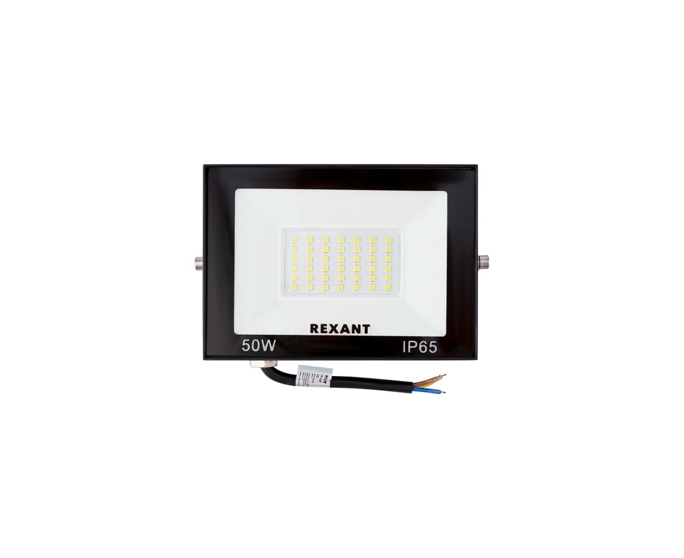 Купить Светодиодный прожектор СДО 50Вт IP65 4000лм 4000К  черный REXANT                                    