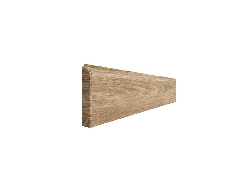 Купить Плинтус вспененный Классик Софт 80мм Дуб мокка 204 2,2м                                             