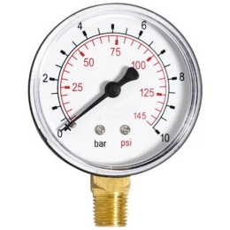 Купить Манометр особопрочный радиальный D 63 vv 1/4''                                                       