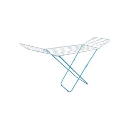 Купить Сушилка для белья напольная бело-голубая 18м Bona PERFECTO LINEA 46-031821                          