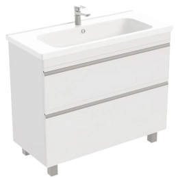 Купить Тумба напольная Laparet Venus 100 белый глянец                                                      