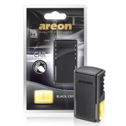 Купить Ароматизатор воздуха Areon Blister Black Crystal жидкий 8мл на дефлектор