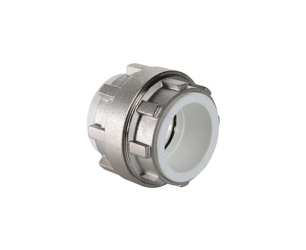 Купить Муфта полипропиленовая разъемная 25 мм Valtec                                                        Купить Муфта полипропиленовая разъемная 25 мм Valtec