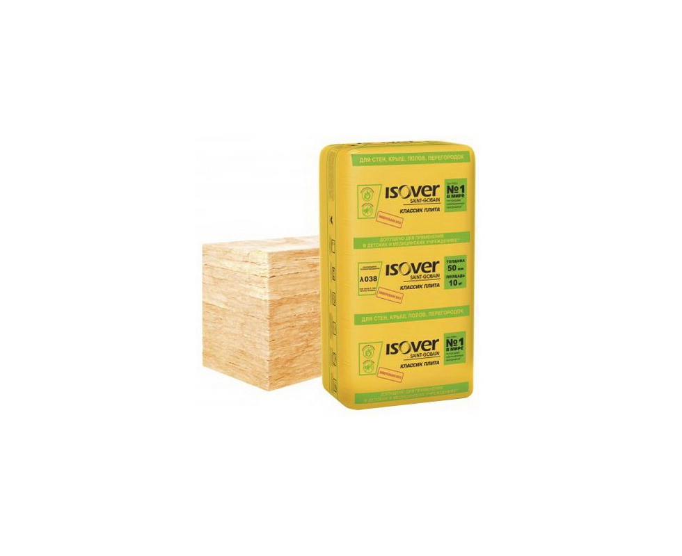 Купить Плита минераловатная Vetonit Warm House Slab - 50х610х1170мм 14шт/уп уп 9,992м2)                    