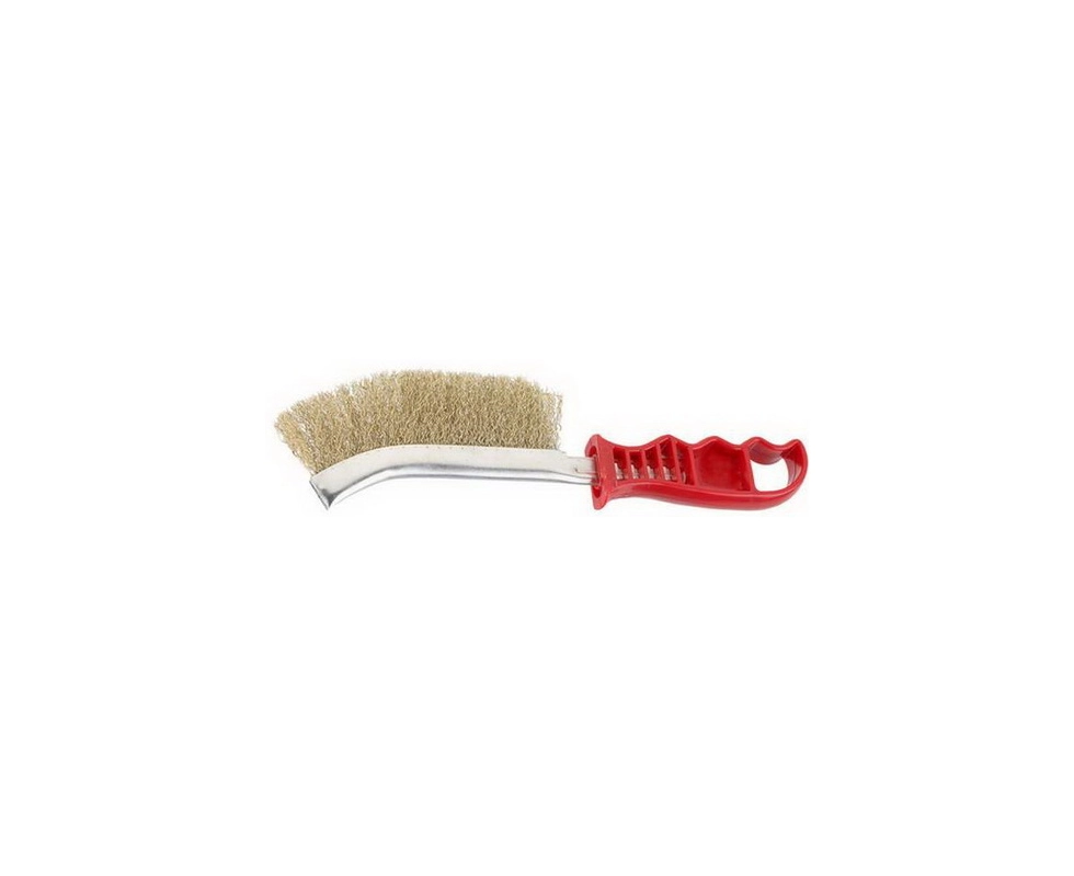 Купить Щетка проволочная стальная пластиковая ручка VOREL                                                  