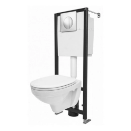 Купить Инсталяция для подвесного унитаза Cersanit Delfi SET-DEL/Black/TPL/Cg-w                             