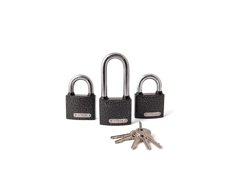 Купить Замки висячие APECS PD-01-50 2+1L Locks+5Keys                                                       