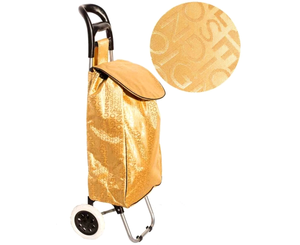 Купить Сумка тележка хозяйственная цвет золото 1301-Т                                                      