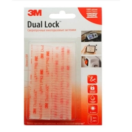 Купить Крепление разъемное черное высеченное 3М Dual Look SJ3560 c VHB адгезивом 23мм*23мм                 