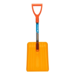 Купить Лопата для уборки снега из поликарбоната 270х360х840мм стальной черенок Сибртех                     