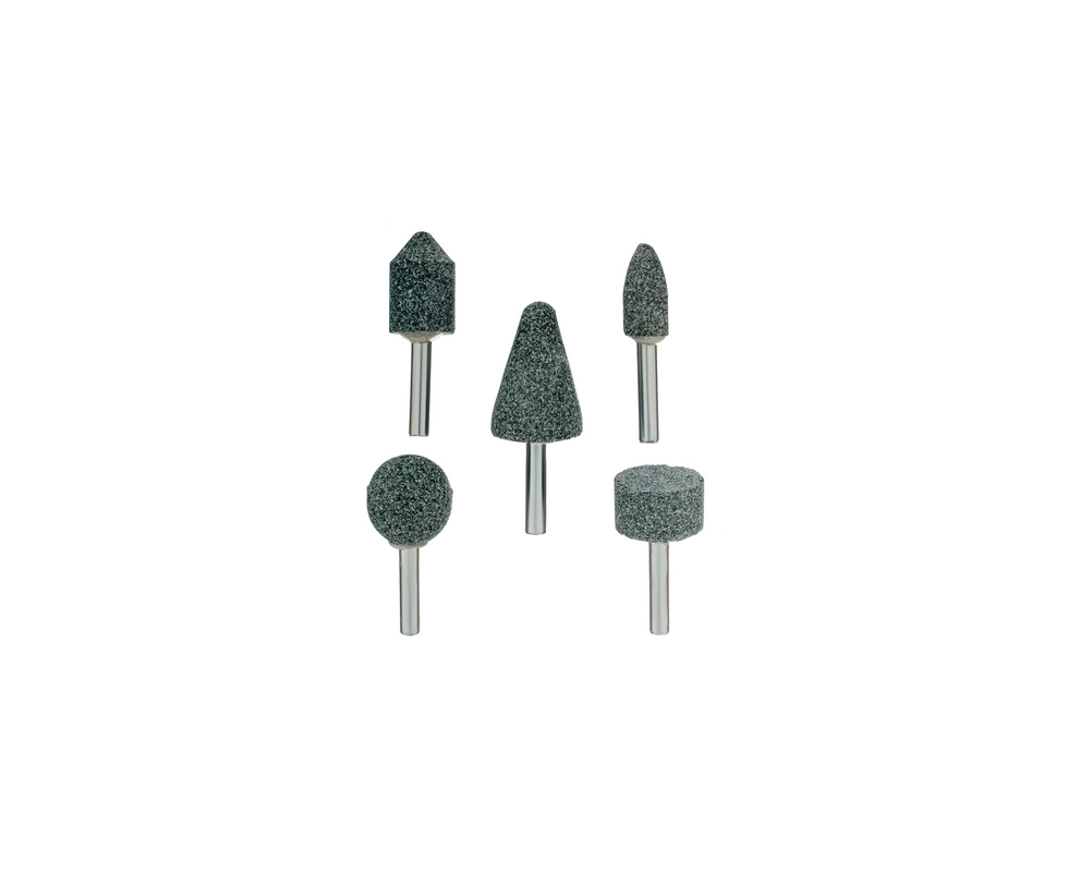 Купить Набор шарошек абразивных для дрели  ПШМ  5шт Denzel                                                 