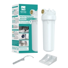 Купить Магистральный фильтр для холодной воды Terwa Магистр+ 10SL 3/4''                                     