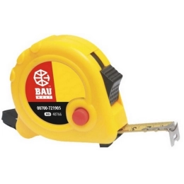 Купить Рулетка 3м x 19 мм пластиковый корпус с фиксатором BAUWELT                                          