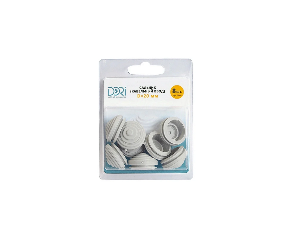 Купить Сальник d20 мм D отверстия бокса 23мм 8шт 2860 DORI                                                 