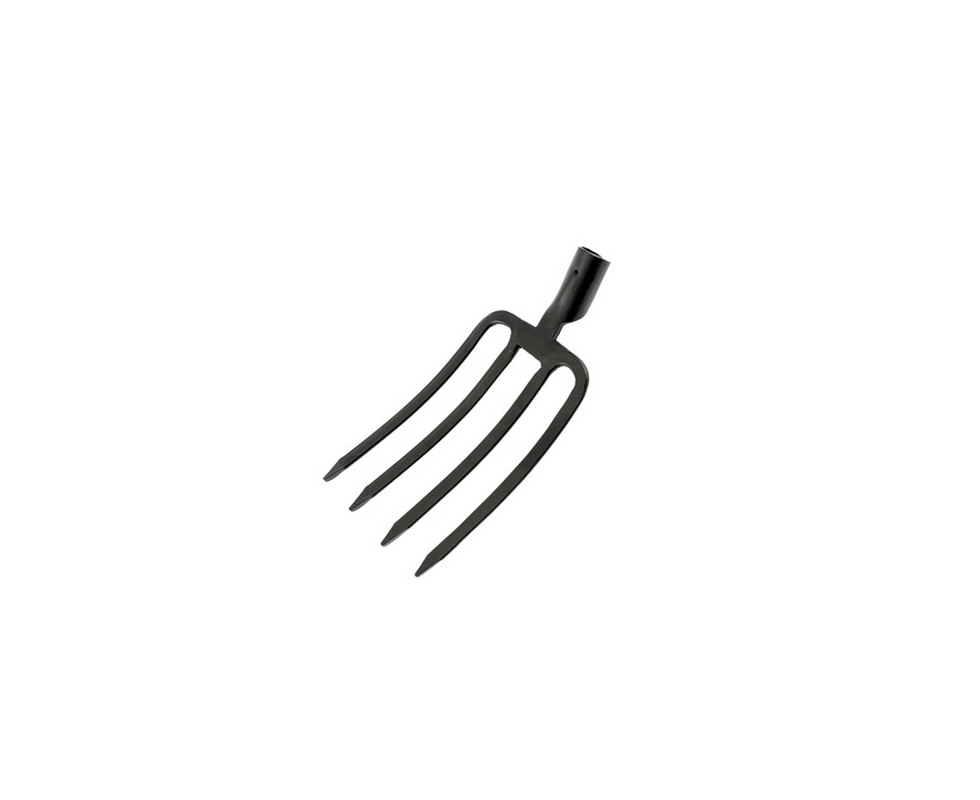 Купить Вилы 4х рогие огородные 180х280мм кованые без черенка 638212                                        