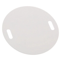 Купить Бирка кабельная У-135 Круг белая (10шт/уп)                                                          