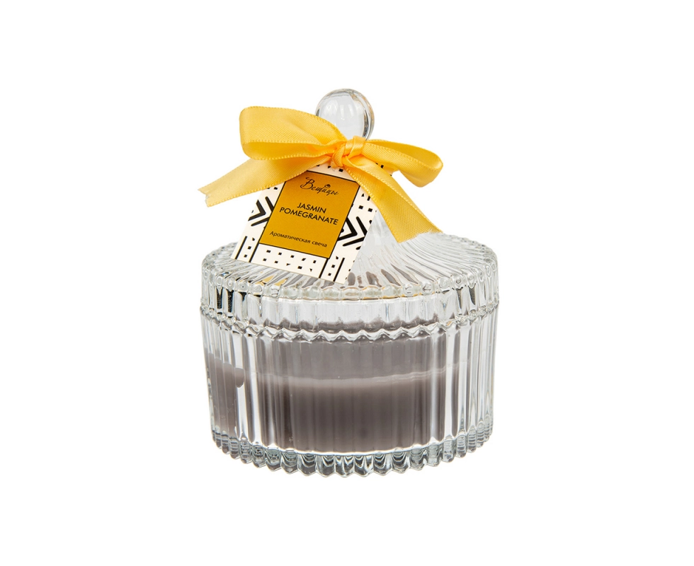 Купить Ароматическая свеча JASMINE POMEGRANATE в стекле  ARC-14                                            