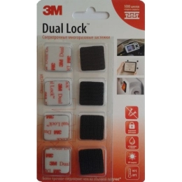 Купить Крепление разъемное черное высеченное 3М Dual Look SJ3550 c VHB адгезивом                           