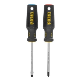 Купить Набор отвёрток 2шт PH+SL S2 3к рукоятка Denzel                                                      