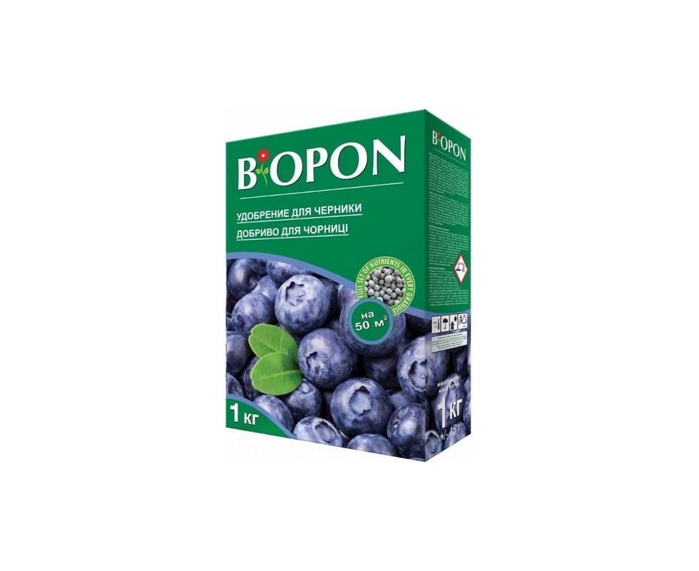 Купить Удобрение для голубики  БИОПОН 1кг                                                                  