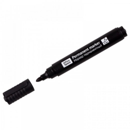 Купить Маркер перманентный OfficeSpace 8004А черный 265705 пулевидный 3мм                                  