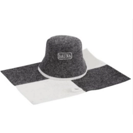Купить Набор для бани Сауна шапка, коврик войлок Б4540ТА                                                   