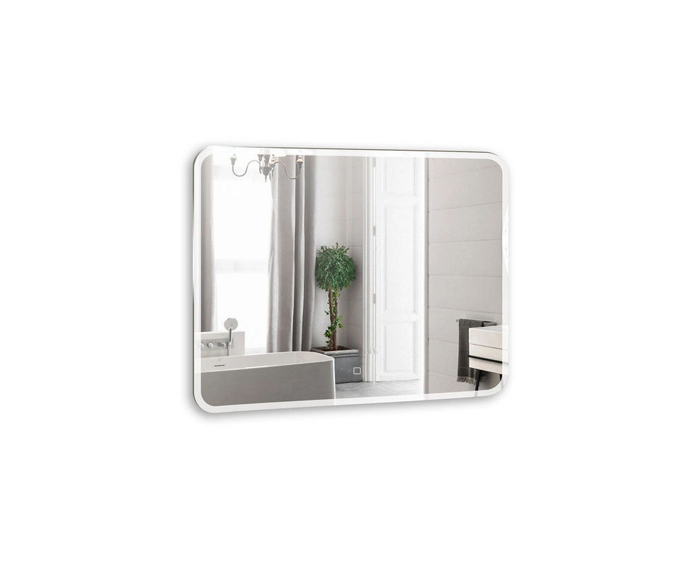 Купить Зеркало Silver Mirrors Стив сенсорный выключатель 100*80 см                                         