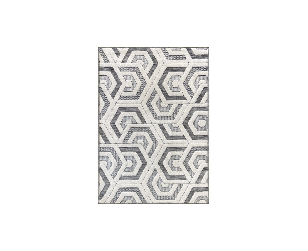 Купить Ковер BANCO P1341 GREY 1,2х1,7                                                                      