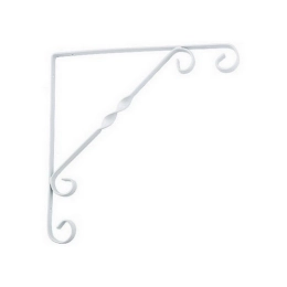 Купить Кронштейн декоративный 150х150мм белый                                                              