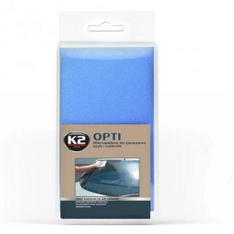 Купить Салфетка для чистки автостекл и зеркал микрофибра 40*40см синяя К2 PRO                              