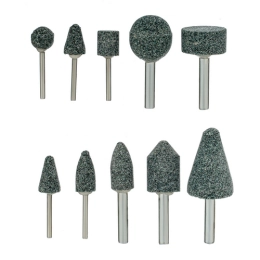 Купить Набор шарошек абразивных для дрели ПШМ 10шт Denzel                                                  