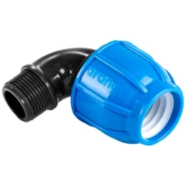 Купить Колено 20х1/2'' нар.р.ПНД Arangul                                                                    