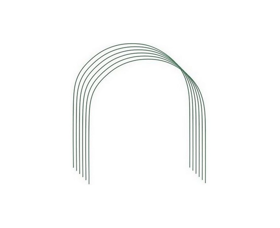 Купить Дуги парниковые 3,5м металлические в ПВХ d10 мм комплект 6шт ПАР-14                                 