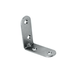 Купить Кронштейн мебельный 20х20мм белый цинк 4шт STARFIX                                                  