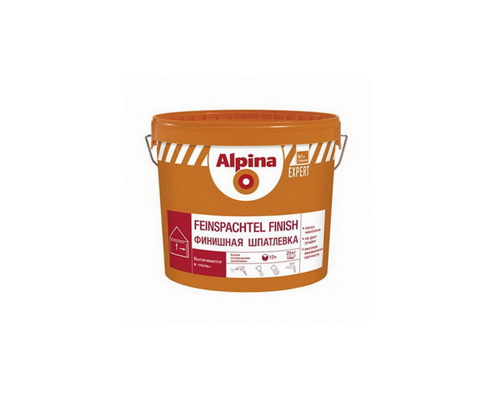 Купить Шпатлевка финишная Alpina Expert Feinspachtel Finish 4,5кг                                          