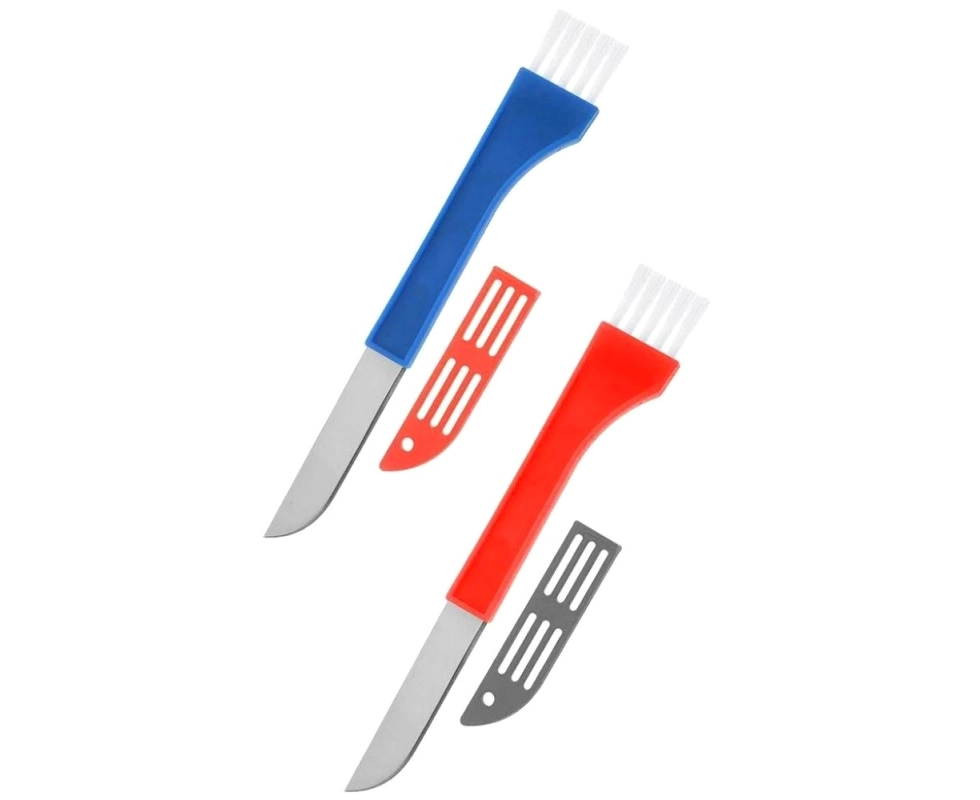 Купить Нож грибника со щеточкой 11х20см  AN84-128                                                          