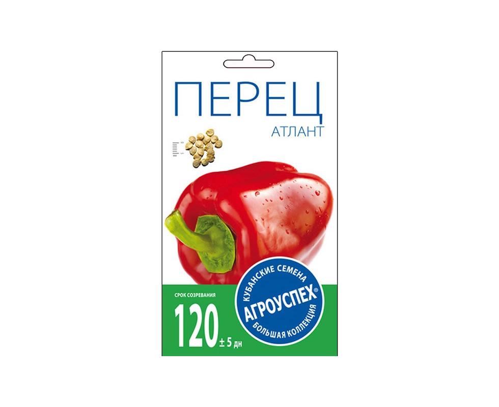 Купить Перец Атлант среднеспелый крупный 0,3г                                                              