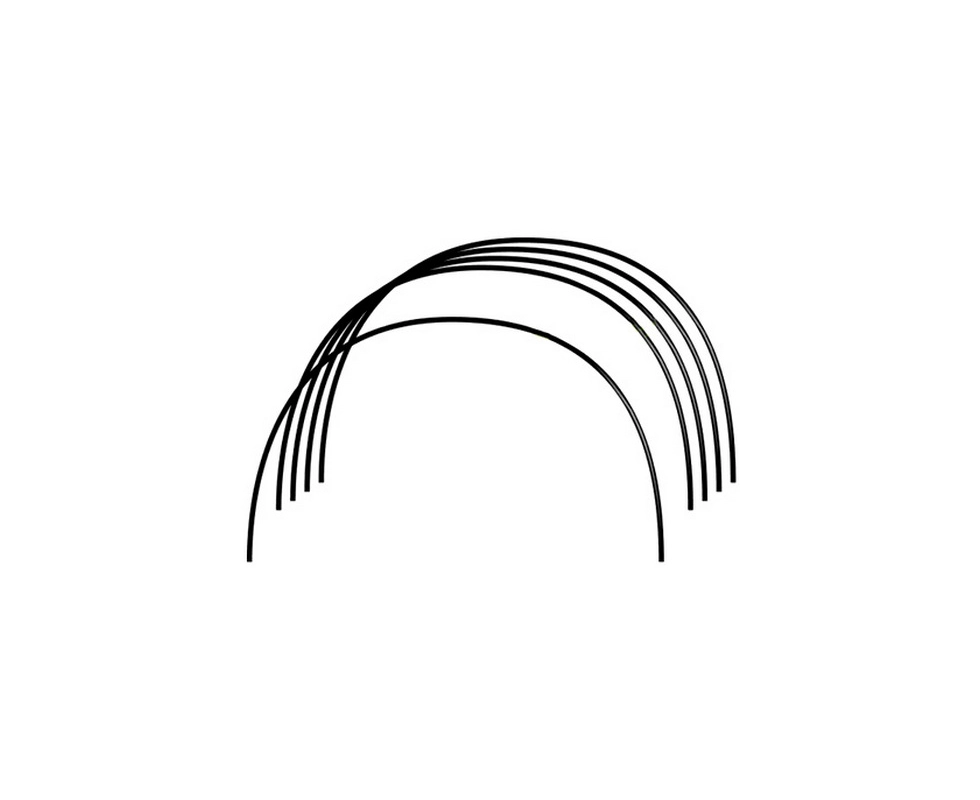 Купить Дуги для парника 2м ПНД набор 5шт                                                                   