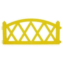 Купить Забор декоративный MODERN 4 желтый 50213                                                           