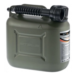 Купить Канистра для ГСМ вертикальная 5л пластиковая усиленная Stels                                        