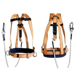 Купить Привязь удерживающая УП-2Д+Строп В канат + амортизатор р-р L                                        