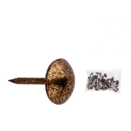 Купить Гвозди декоративные Сфера 9.5мм 1.3х16мм антик упаковка 50шт STARFIX                                