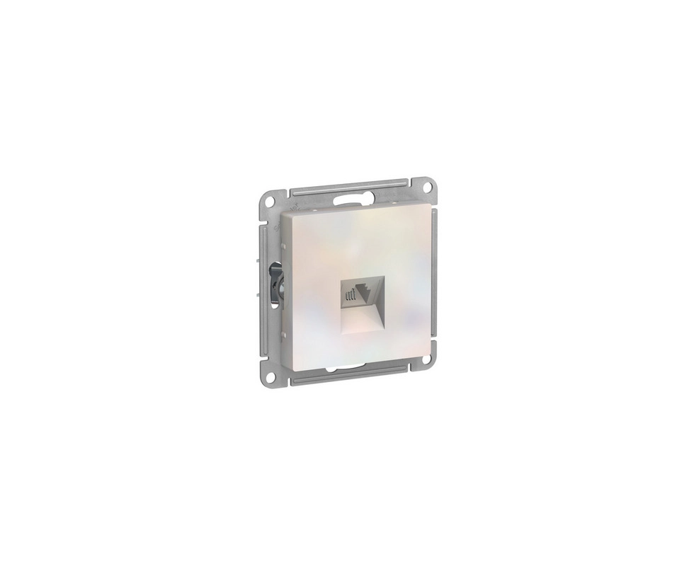 Купить Розетка телефонная RJ11 ЖЕМЧУГ ATN000481 ATLASDESIGN                                                