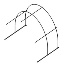 Купить Удлинение под каркас теплицы киновскаяПРЕМИУМ 2м                                                    