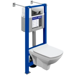 Купить Инсталяция для подвесного унитаза Cersanit Aqua Smart М40 и панель смыва Movi                       