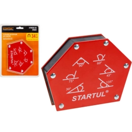 Купить Угольник магнитный для сварки 34кг STARTUL PROFI                                                    