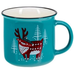 Купить Кружка фарфоровая Новогодняя 400мл 291854                                                           