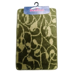 Купить Коврик для ванны One Color 50*80+50*40 см салатный                                                  