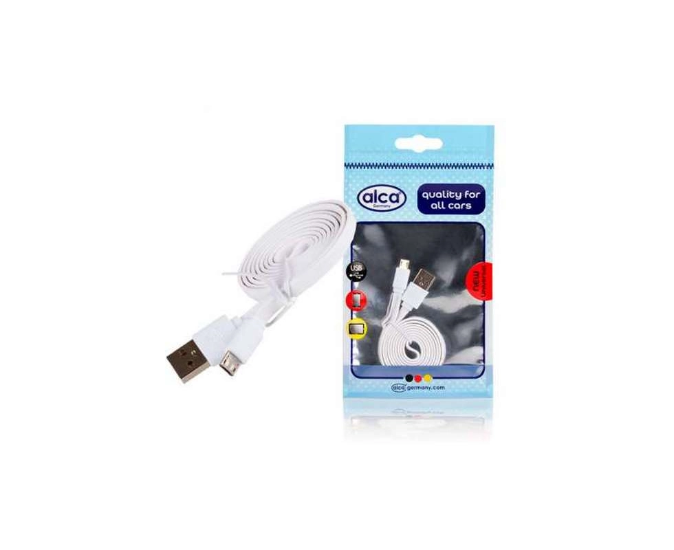 Купить Кабель удлинительный для смартфонов microUSB 100см белый, 510/62 ALCA