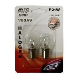 Купить Лампа AWS Vegas 12V P21W BA15S упаковка 2шт                                                         